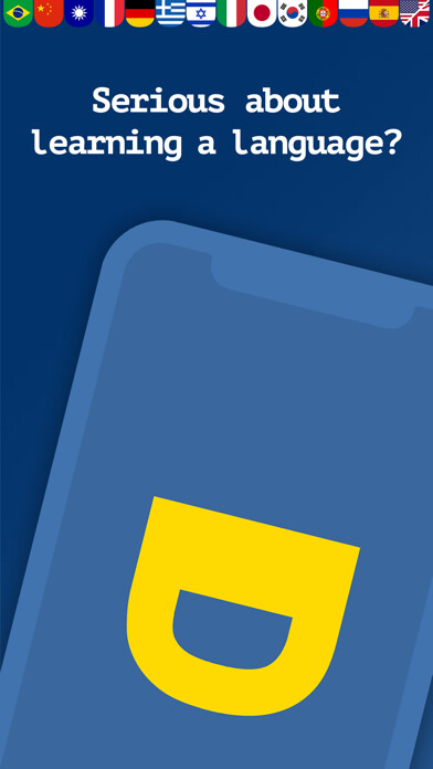 Emulate iPhone app Words: Language Flashcards using MyAndroid