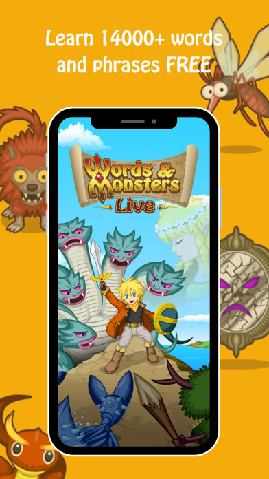 Emulate iPhone app Words & Monsters using MyAndroid Emulate iPhone app Words & Monsters using MyAndroid