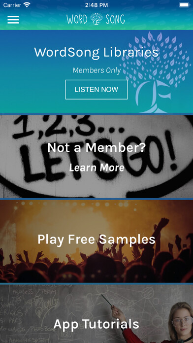 Emulate iPhone app WordSong using MyAndroid