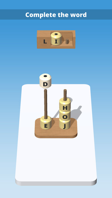 Emulate iPhone app Word Sort 3D! using MyAndroid Emulate iPhone app Word Sort 3D! using MyAndroid
