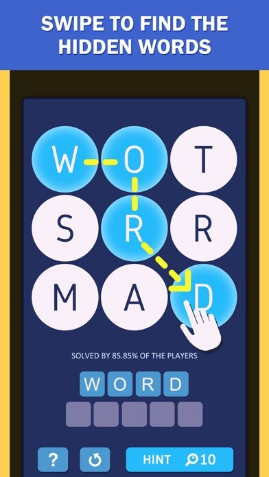 Emulate iPhone app Word Spark-Smart Training Game using MyAndroid
