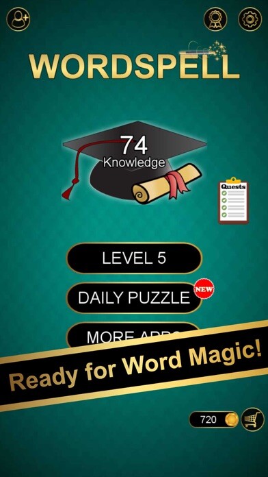 Emulate iPhone app Word Spell - Brain Puzzles using MyAndroid Emulate iPhone app Word Spell - Brain Puzzles using MyAndroid