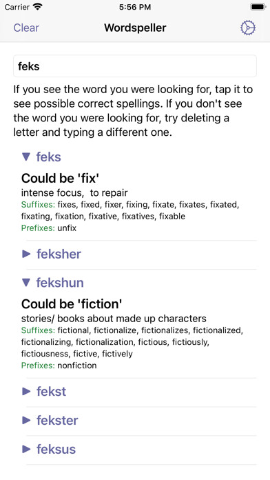 Emulate iPhone app Wordspeller SpellEZ Dictionary using MyAndroid Emulate iPhone app Wordspeller SpellEZ Dictionary using MyAndroid