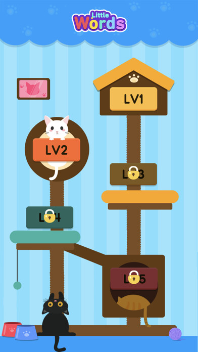 Emulate iPhone app Word Square-abc games for kids using MyAndroid