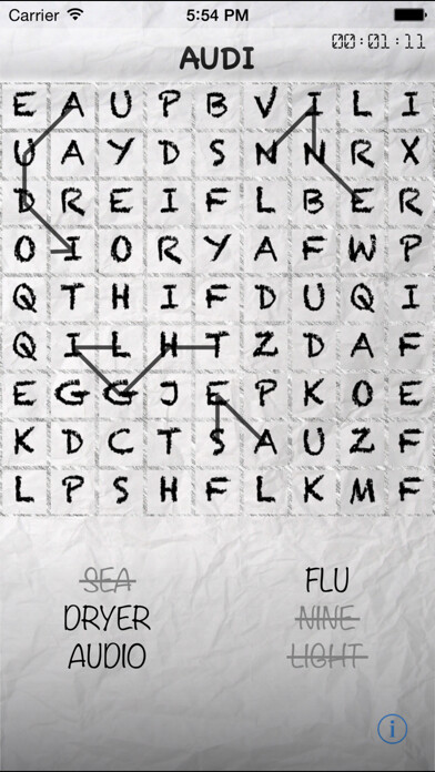 Emulate iPhone app words search Z+ using MyAndroid Emulate iPhone app words search Z+ using MyAndroid