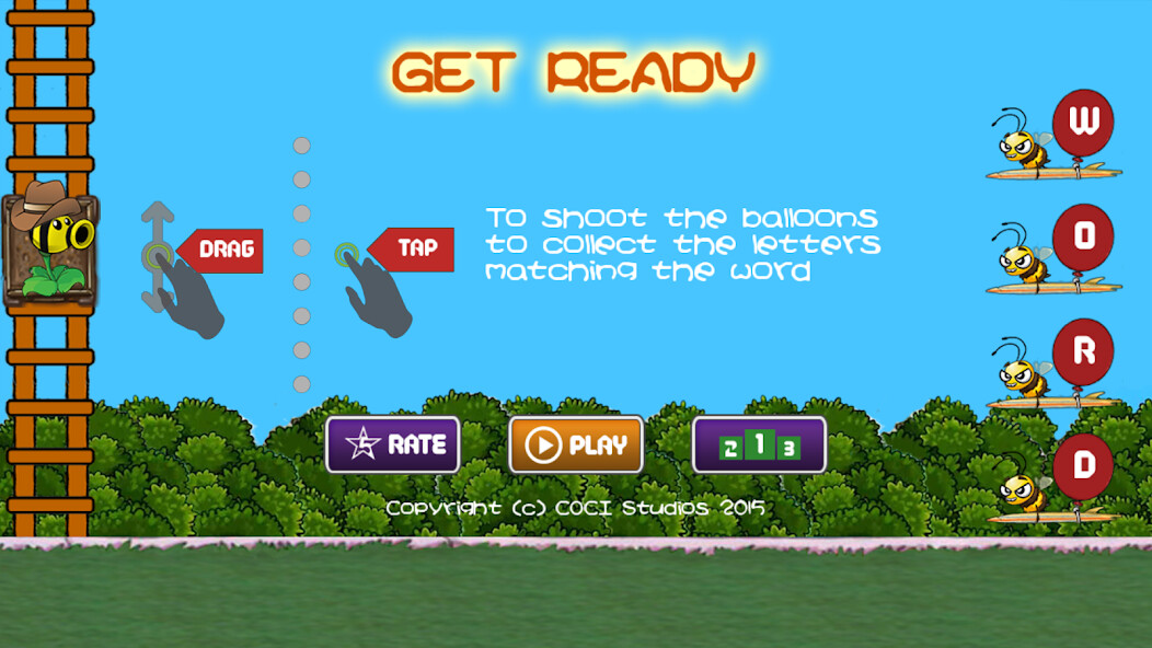 Run android online APK Words Shooter from MyAndroid or emulate Words Shooter using MyAndroid