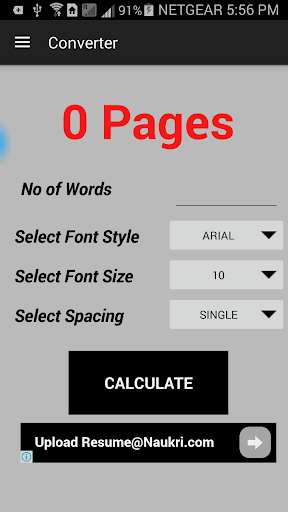 Run android online APK Words to Pages Converter from MyAndroid or emulate Words to Pages Converter using MyAndroid