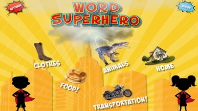 Emulate iPhone app Word Superhero using MyAndroid Emulate iPhone app Word Superhero using MyAndroid