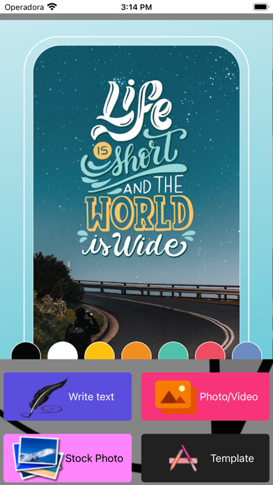 Emulate iPhone app Word Swag-Text with Cool Fonts using MyAndroid Emulate iPhone app Word Swag-Text with Cool Fonts using MyAndroid