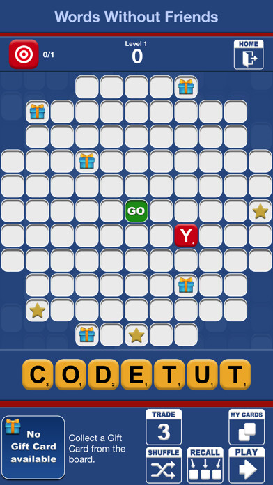 Emulate iPhone app Words Without Friends using MyAndroid