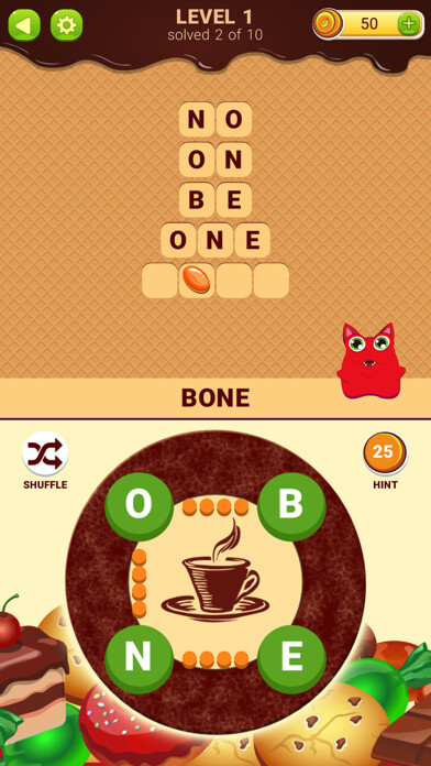 Run android online APK Words with Sweets from MyAndroid or emulate Words with Sweets using MyAndroid