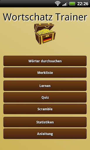 Run android online APK Word Trainer DE Free from MyAndroid or emulate Word Trainer DE Free using MyAndroid