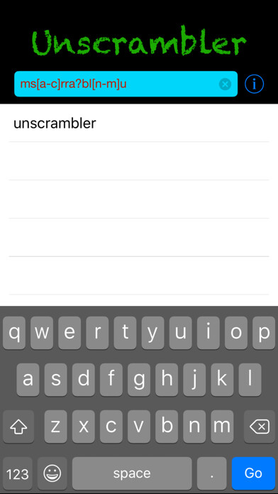 Emulate iPhone app Word Unscrambler Free using MyAndroid Emulate iPhone app Word Unscrambler Free using MyAndroid