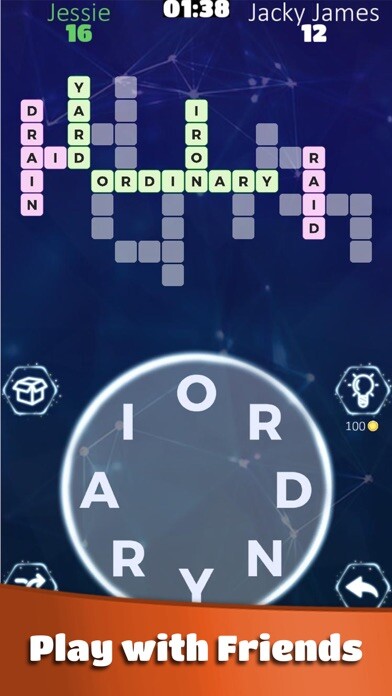 Emulate iPhone app Word Wars - pVp Crossword Game using MyAndroid Emulate iPhone app Word Wars - pVp Crossword Game using MyAndroid