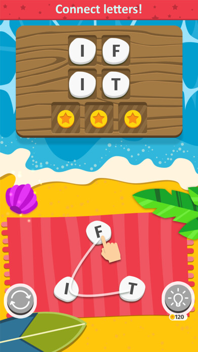 Emulate iPhone app Word Weekend - Connect Letters using MyAndroid Emulate iPhone app Word Weekend - Connect Letters using MyAndroid