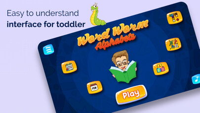Emulate iPhone app Word Worm - Alphabet using MyAndroid