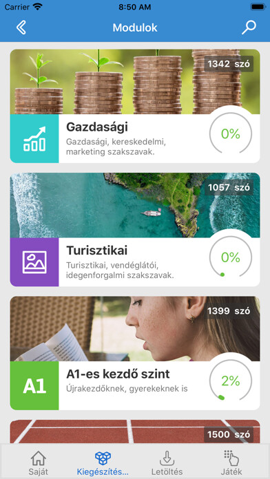 Emulate iPhone app Wordzie Angol Szótanító using MyAndroid Emulate iPhone app Wordzie Angol Szótanító using MyAndroid