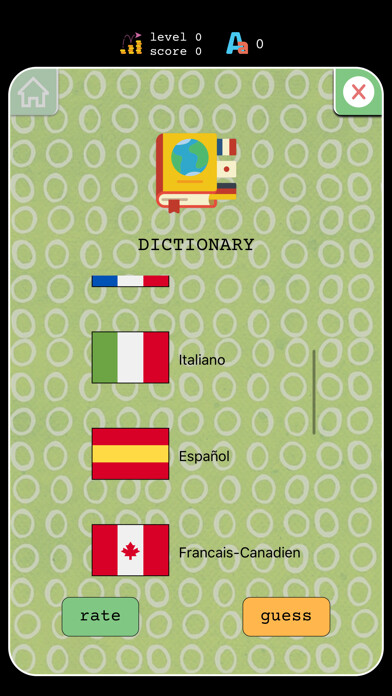 Emulate iPhone app Wordz (words game) using MyAndroid