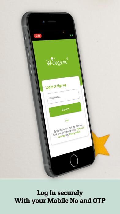 Emulate iPhone app W-Organic using MyAndroid