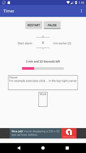 Emulate Android APK Work / Break Timer Emulate Android APK Work / Break Timer