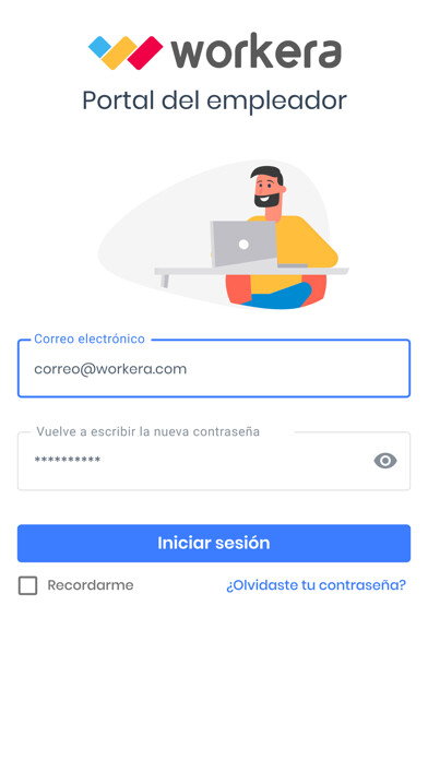 Emulate iPhone app Workera portal empleador using MyAndroid Emulate iPhone app Workera portal empleador using MyAndroid