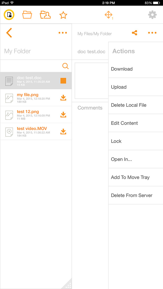 Emulate iPhone app Work File using MyAndroid
