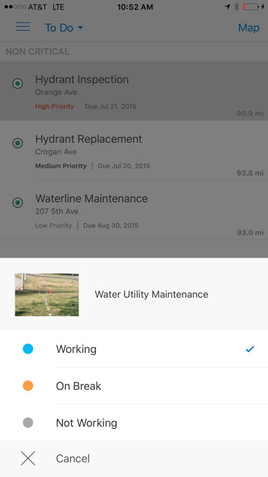 Emulate iPhone app Workforce for ArcGIS using MyAndroid