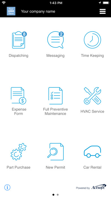 Emulate iPhone app Workforce Manager for Federal using MyAndroid