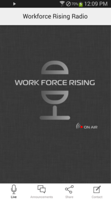 Emulate Android APK Workforce Rising Radio HD Emulate Android APK Workforce Rising Radio HD