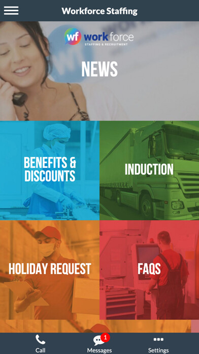 Emulate iPhone app Workforce Staffing Worker Hub using MyAndroid Emulate iPhone app Workforce Staffing Worker Hub using MyAndroid