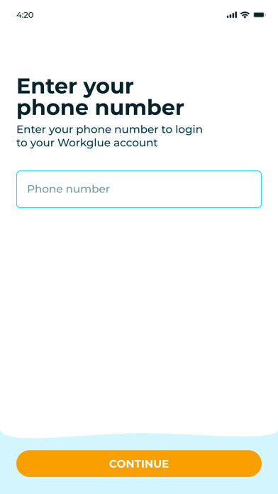 Emulate iPhone app Workglue Employee Time Clock using MyAndroid Emulate iPhone app Workglue Employee Time Clock using MyAndroid