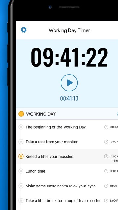 Emulate iPhone app Working Day Timer using MyAndroid Emulate iPhone app Working Day Timer using MyAndroid