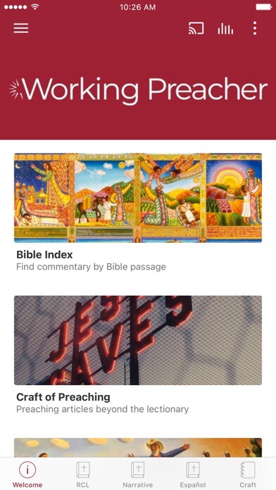 Emulate iPhone app Working Preacher using MyAndroid Emulate iPhone app Working Preacher using MyAndroid