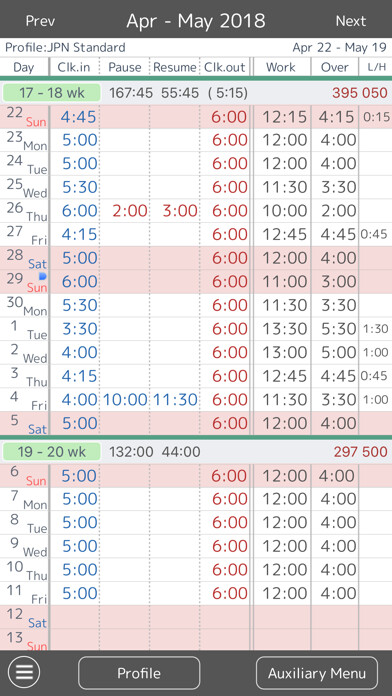 Emulate iPhone app Work Log -Time sheet- using MyAndroid Emulate iPhone app Work Log -Time sheet- using MyAndroid