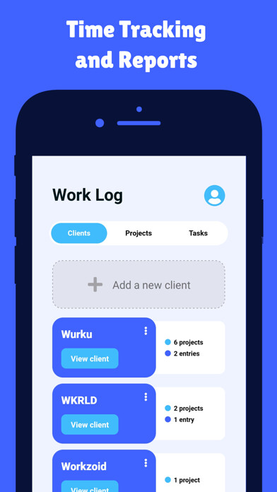 Emulate iPhone app Work Log - Work Time Tracking using MyAndroid Emulate iPhone app Work Log - Work Time Tracking using MyAndroid