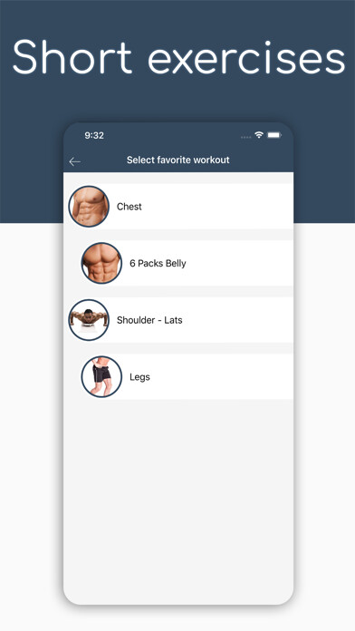 Emulate iPhone app Workout at Home in 5min using MyAndroid