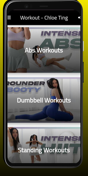 Run android online APK Workout - Chloe Ting from MyAndroid or emulate Workout - Chloe Ting using MyAndroid Run android online APK Workout - Chloe Ting from MyAndroid or emulate Workout - Chloe Ting using MyAndroid