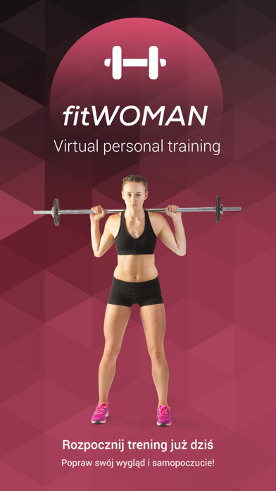 Emulate iPhone app Workout for woman - Fit Women using MyAndroid