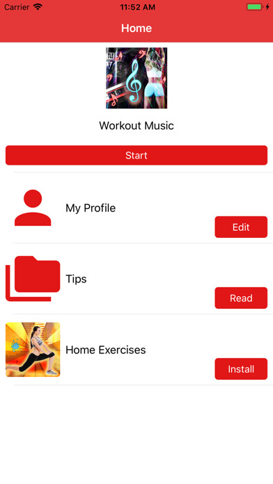 Emulate iPhone app Workout Music & Songs using MyAndroid Emulate iPhone app Workout Music & Songs using MyAndroid