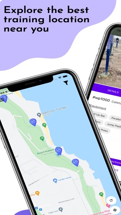 Emulate iPhone app Workout Places using MyAndroid