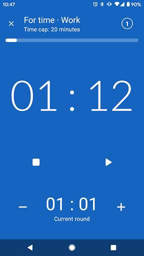 Run android online APK Workout timer : Crossfit WODs & TABATA from MyAndroid or emulate Workout timer : Crossfit WODs & TABATA using MyAndroid