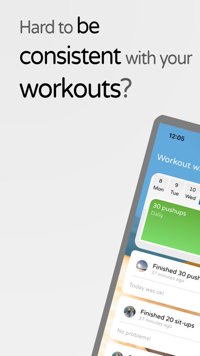 Emulate iPhone app Workout with Me using MyAndroid