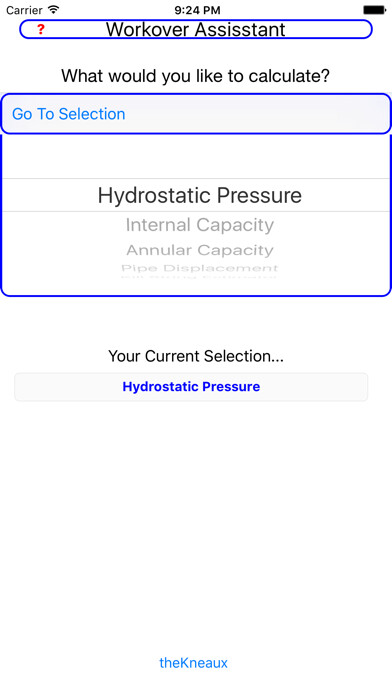Emulate iPhone app Workover Assistant using MyAndroid