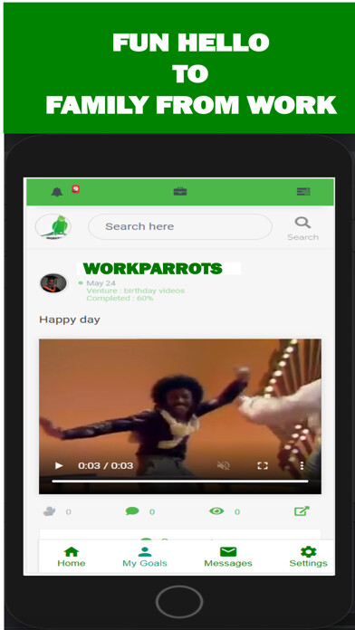Emulate iPhone app WorkParrots: Adventures & Work using MyAndroid Emulate iPhone app WorkParrots: Adventures & Work using MyAndroid