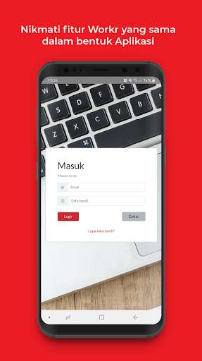 Run android online APK workr client from MyAndroid or emulate workr client using MyAndroid
