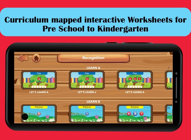 Run android online APK Worksheets Pre K KG Nursery from MyAndroid or emulate Worksheets Pre K KG Nursery using MyAndroid