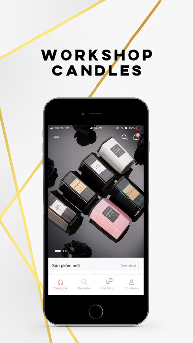 Emulate iPhone app WorkshopCandles using MyAndroid