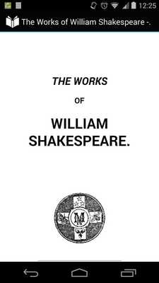 Emulate Android APK Works of William Shakespeare 4 Emulate Android APK Works of William Shakespeare 4