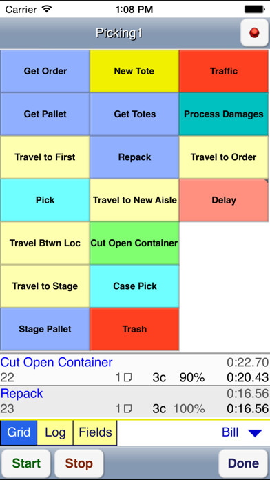Emulate iPhone app WorkStudy+ 7 for Time Study using MyAndroid Emulate iPhone app WorkStudy+ 7 for Time Study using MyAndroid