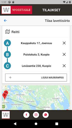 Run android online APK WorkTable Tilaukset from MyAndroid or emulate WorkTable Tilaukset using MyAndroid